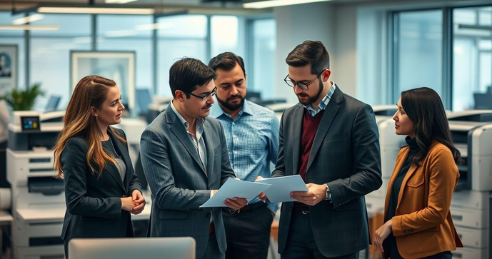 Como o Outsourcing de Impressora Pode Reduzir Custos e Aumentar a Eficiência Empresarial