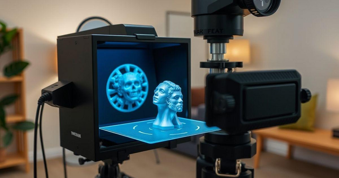 Descubra como o scanner 3D profissional transforma ideias em realidade tridimensional